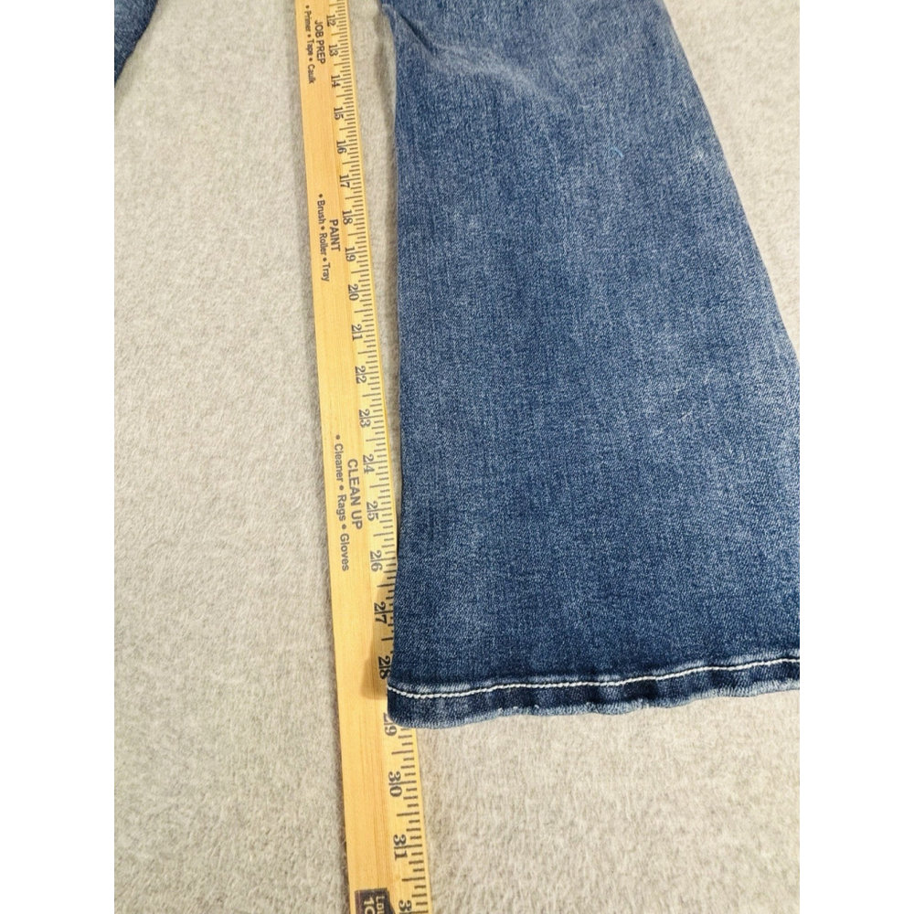 NWT Fire & Rain Juniors Bootcut Jeans Size 15 Western Embroidered - Picture 7 of 9